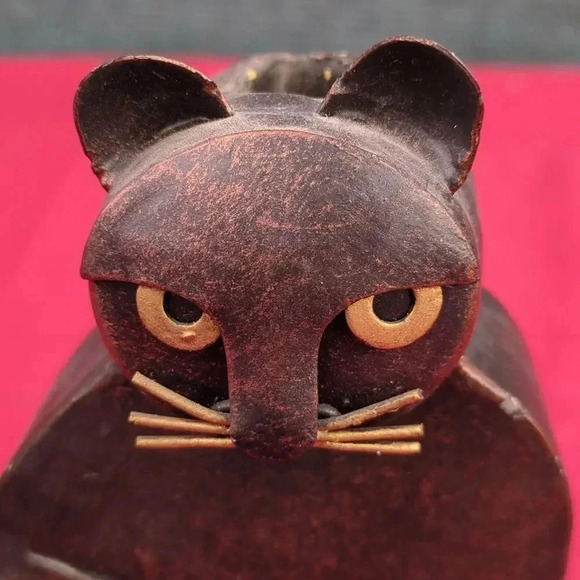 For Kitty Rescue! Metal Kitty Taper Candle Holder - Picture 3 of 9